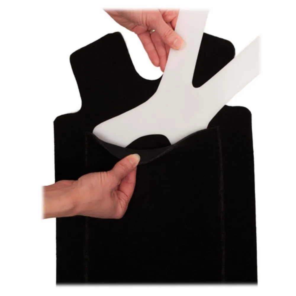 TLSO Vest with X Panel - Black